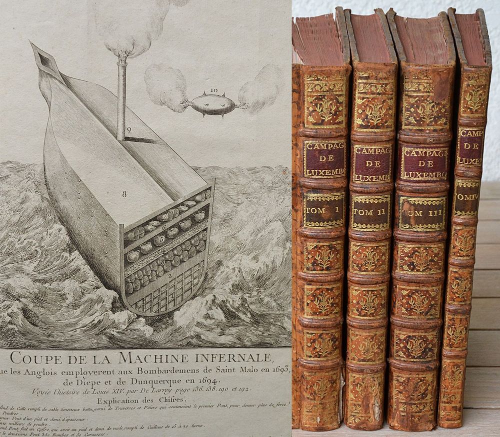 Histoire militaire de Flandre, depuis l’année 1690 jusqu’en 1694 inclusivement ; qui comprend le détail des marches, campemens, batailles, sièges & mouvemens des armées du Roi & de celles des alliés pendant ces cinq campagnes. Seconde édition, augmentée de la campagne de Hollande en 1672.