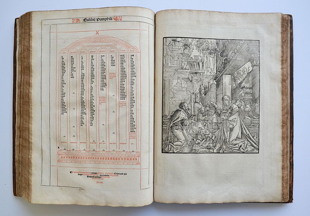 Textus Biblie hoc in opere hec insunt