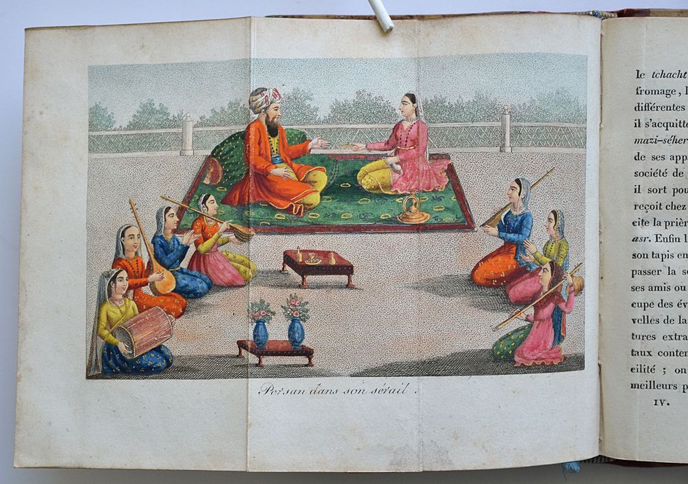 La Perse, ou tableau de l’histoire, du gouvernement, de la religion, de la littérature, etc. de cet empire ; des mœurs et des coutumes de ses habitans. Ouvrage orné de gravures, faites d’après des peintures persanes. 