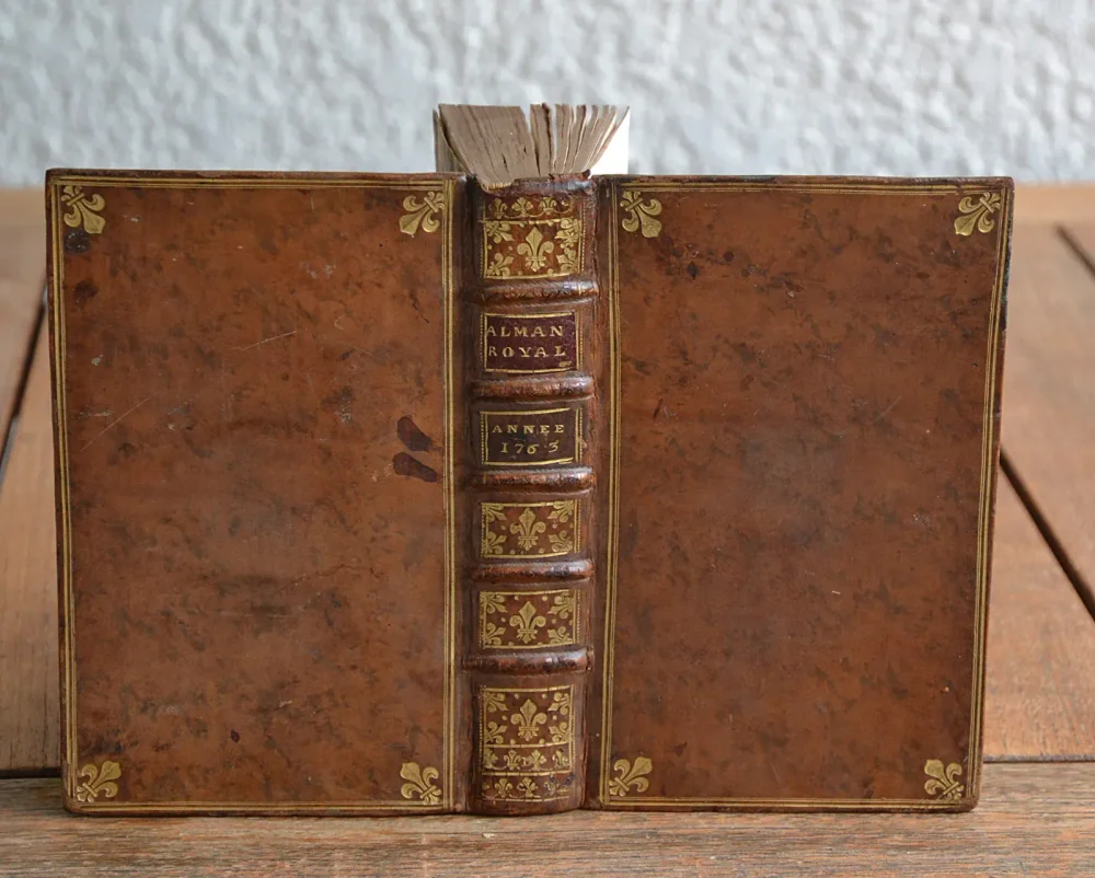 Almanach National de France, l’an deuxième de la République Françoise, une et indivisible. - photo