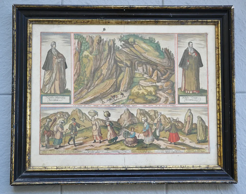 La Sierra de San Adrian en Biscaia de Georgio Houfnaglio depinta – Anno Domini M.D.LXVII - photo