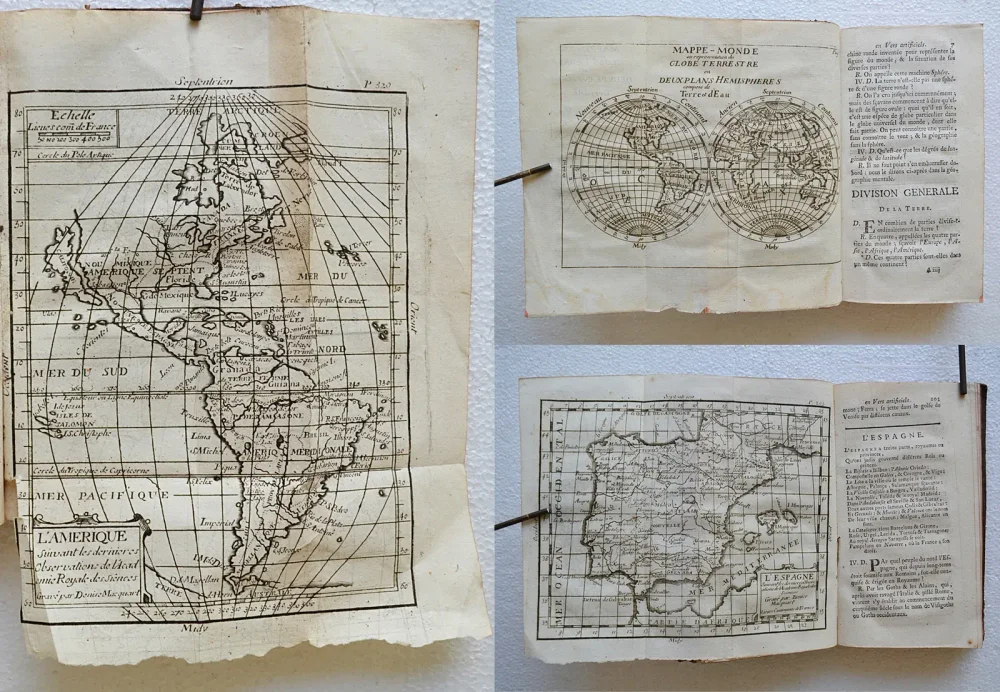 Géographie universelle, exposée dans les différentes méthodes qui peuvent abréger l’étude & faciliter l’usage de cette science [suivi de] : Nouveau traité de la sphère (…). - photo