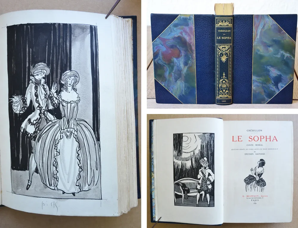 Le Sopha – Conte moral
Édition ornée de cinquante-six bois originaux de Sylvain Sauvage. - photo