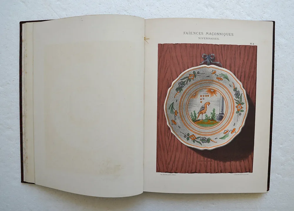 Les faïences patriotiques nivernaises.
Introduction par Champfleury. - photo