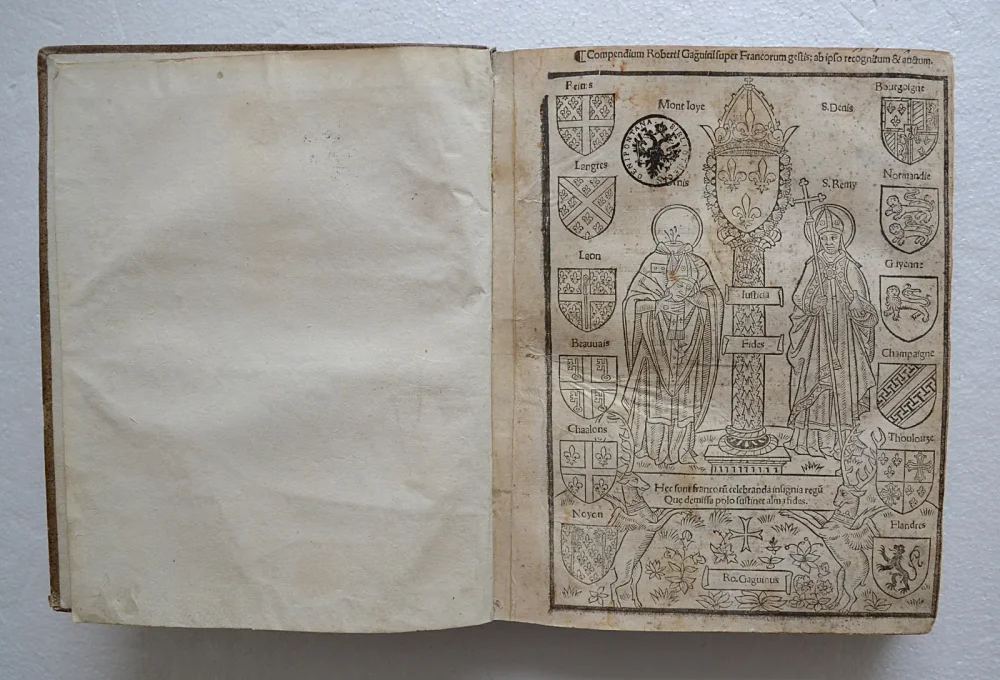 Compendium Roberti Gaguini super Francorum gestis : ab ipso recognitum & auctum. - photo