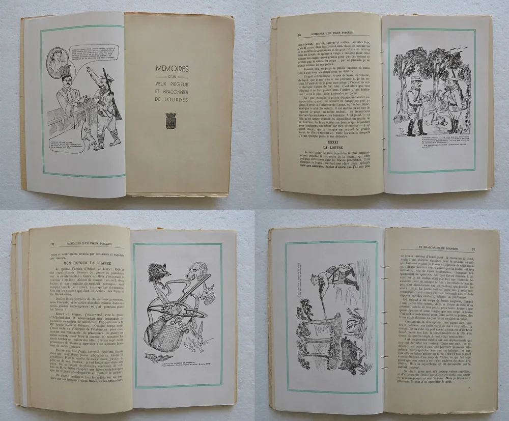 Mémoires d’un vieux piégeur et braconnier de Lourdes. - photo