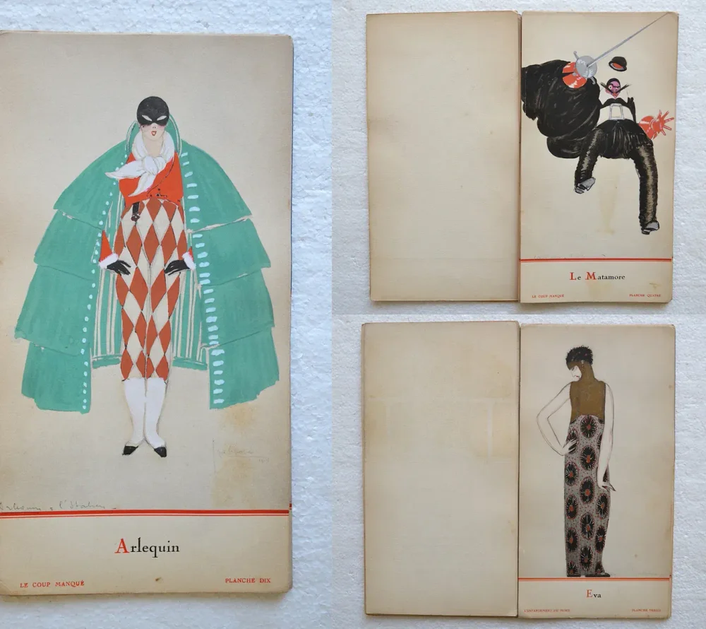Costumes de théâtre, ballets et divertissements. - photo
