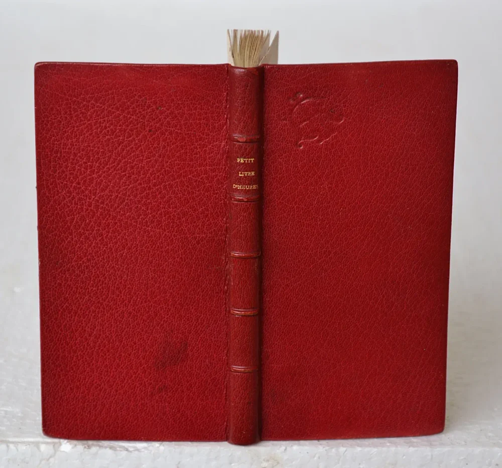 Petit livre d’Heures. Contenant les prières pendant la Sainte Messe et les cérémonies du mariage. - photo