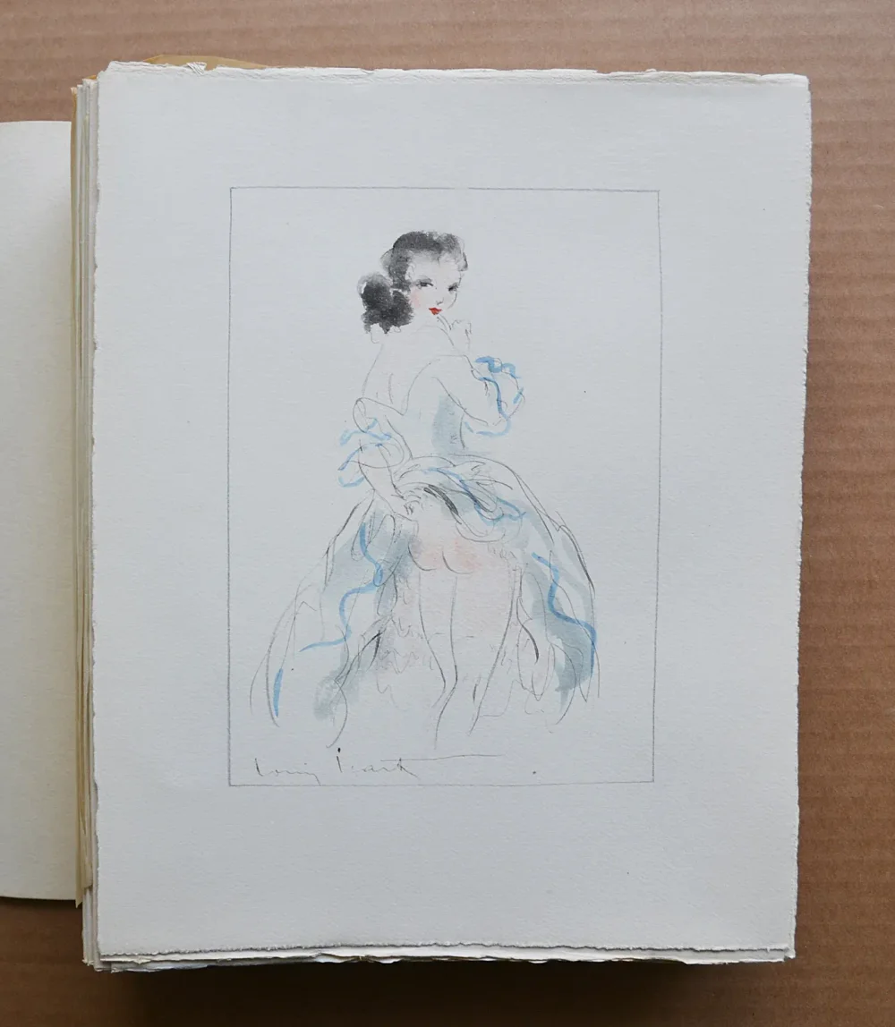 Félicia ou mes fredaines.
Illustré de vingt eaux-fortes originales en couleurs par Louis Icart. - photo