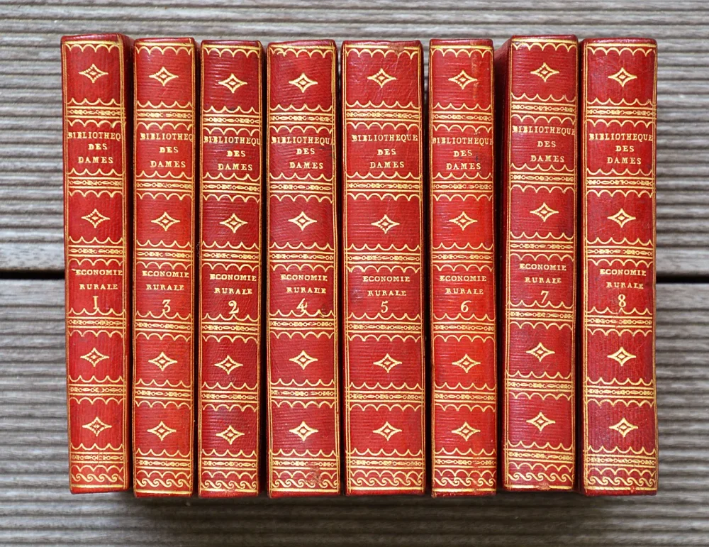 Bibliothèque Universelle des Dames.
Économie rurale et domestique. - photo