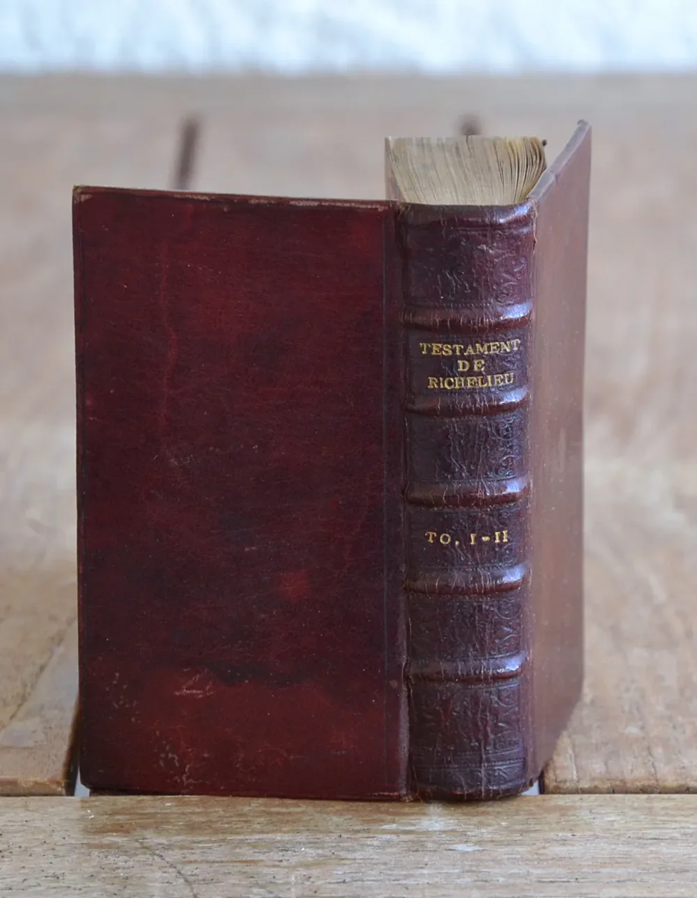 Testament politique d’Armand du Plessis, Cardinal Duc de richelieu (…). - photo