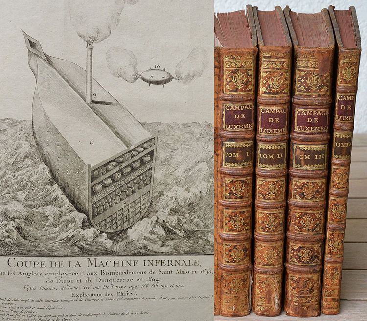 Histoire militaire de Flandre, depuis l’année 1690 jusqu’en 1694 inclusivement ; qui comprend le détail des marches, campemens, batailles, sièges & mouvemens des armées du Roi & de celles des alliés pendant ces cinq campagnes. Seconde édition, augmentée de la campagne de Hollande en 1672.