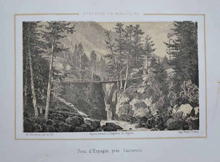 Pyrénées en miniature – Dessinées d’après nature et lithographiées