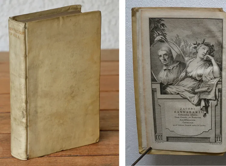 Actii sinceri Sannazarii, patricii neapolitani, opera, latine scripta. Ex secundis. Jani Broukhusii.
Accedunt Gabrielis Atilii, Danielis Cereti, & Fratrum Amaltheorum Carmina ; Vitae Sannazarianne, & notae Petri Vlamingii. - photo