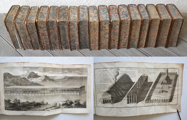Sainte Bible en latin et en François, avec des notes littérales, critiques et historiques, des préfaces et des dissertations (…).
Tirées du commentaire de Dom Augustin Calmet, Abbé de Senones, de M. l’Abbé De Vence, & des auteurs les plus célèbres ; pour faciliter l’intelligence de l’Écriture Sainte.
Ouvrage enrichi de cartes géographiques & de figures.
Troisième édition, revue, corrigée & augmentée de diverses notes & dissertations nouvelles. - photo