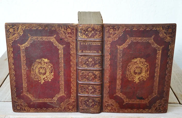 Breviarium Romanum ex decreto sacrosancti Concilii Tridentini restitum, S. PII V. Pontificis maximi – Jussu editum, Clementis VIII. & Urbani VIII. Auctoritate recognitum, in quo officia novissima sanctorum. - photo
