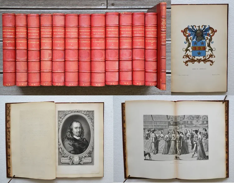 Œuvres.
Nouvelle édition, revue sur les plus anciennes impressions et les autographes. Et augmentée de morceaux inédits, des variantes, de notices, de notes, d’un lexique des mots et locutions remarquables, d’un portrait, d’un fac-simile, etc.
Par M. CH. Marty-Laveaux. - photo