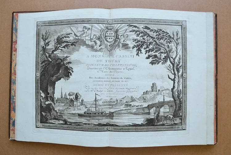 L’indicateur fidèle ou guide des voyageurs, qui enseigne toutes des routes royales et particulières de la France (…)
Contenant toutes des villes, tous le bourgs, villages, hameaux, fermes, châteaux (…)
Accompagné d’un itinéraire instructif et raisonné sur chaque route, qui donne le jour et l’heure du départ, de la dinée et de la couchée tant des cochers par eau, que des carrosses, diligences, et messageries du Royaume (…)
Cinquième édition, corrigée et considérablement augmentée en 1785. - photo