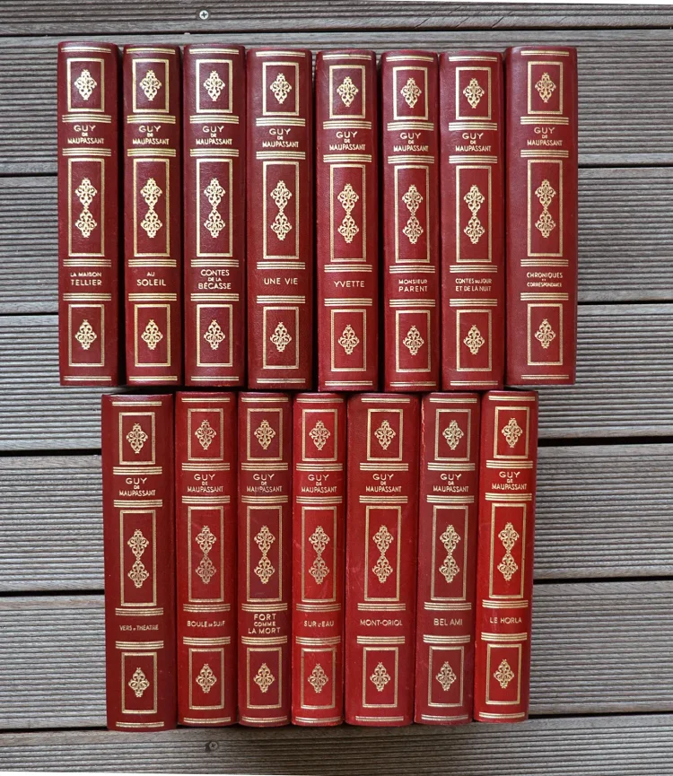 Œuvres complètes illustrées.
Notice par René Dumesnil. Cette édition a été établie sous la direction d’André Gillon et de mademoiselle E. Choureau. - photo