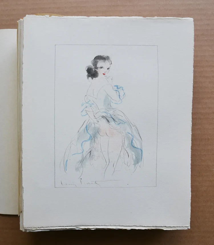 Félicia ou mes fredaines.
Illustré de vingt eaux-fortes originales en couleurs par Louis Icart. - photo