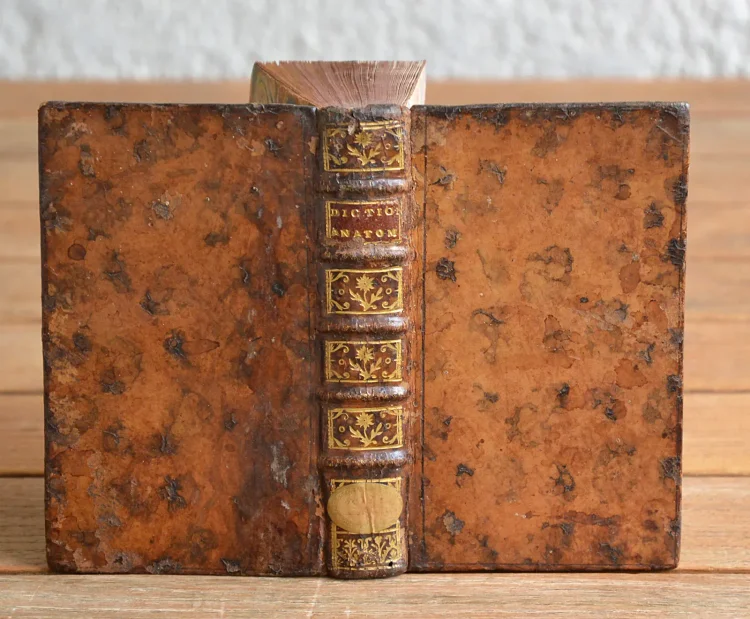 Dictionnaire anatomique, latin-françois. - photo