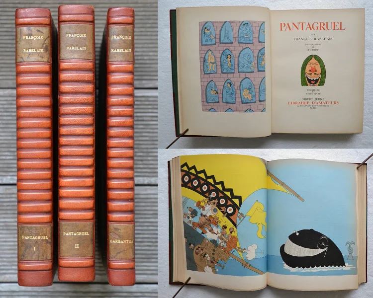 Pantagruel / Gargantua.
Illustrations de Dubout. - photo