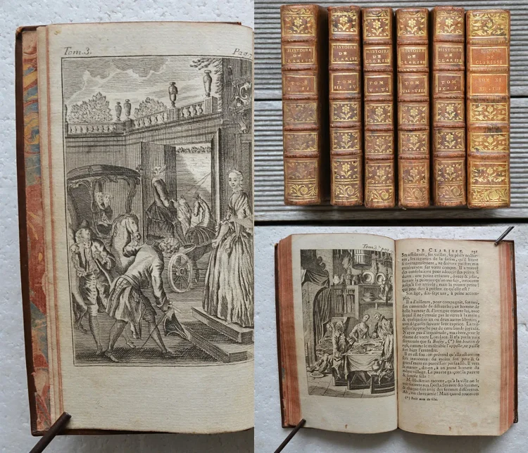 Lettres angloises, ou histoire de Miss Harlove.
Nouvelle édition, augmentée de l’éloge de Richardson, des lettres posthumes & du testament de Clarisse. - photo