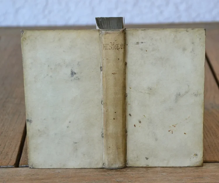 Hesiodi Ascraei, quae extant, cim notis, ex probatissimis quibusdam autoribus, brevissimis, selectissimisque.
Accedit insuper Pasoris Index (…). - photo