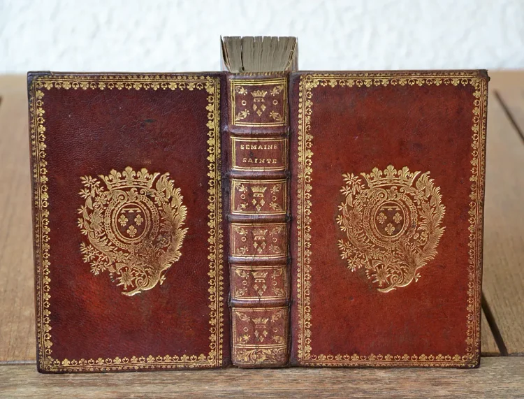 L’Office de la quinzaine de Pasque, latin-François, à l’usage de Rome et de Paris, pour la Maison de Monseigneur le Duc d’Orléans, premier prince du sang. - photo