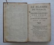 Le blason de France, ou notes curieuses sur l’édit concernant la police des armoiries. Dédié au Roy. - image 4