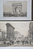 Paris dans sa splendeur. Documents, vues, scènes historiques, descriptions et histoire.
Dessins et lithographies par Philippe Benoist, pour le plus grand nombre et avec l’aide de la photographie ; Jules Arnout, Bachelier, A. Bayot, Félix Benoist, Chapuy, Eug. Ciceri, Hubert Clerget, Dauzats, Jules David, Fichot, Jules Gaildrau, Guérard, J. Jacottet, Gustave Janet, Hippolyte Lalaisse, Aug. Mathieu, Sabatier, etc.
Vignettes de Félix Benoist et Catenacci, exécutées sur bois par les premiers graveurs.
Texte par MM. Audiganne, P. Bailly, Eugène Carissan, A. Darcel, Louis Enault, Victor Fournel, Edouard Fournier, Amédée Gabourd, J. de Gaulle, Eugène de La Gournerie, F. de Guilhermy, L. Lacour, Lassus, Albert Lenoir, F. lock, Le Roux de Lincy, Prosper Mérimée (de l’Académie Française), Viollet Le Duc, etc.
Premier et deuxième volume : description de Paris / Troisième volume : histoire de Paris + environs de Paris. - image 8