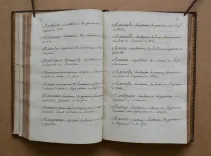 État alphabétique de Mrs les officiers du Corps Royal de l’Artillerie. Année 1774 [suivi de :] État par régimens de Mrs les officiers du Corps Royal de l’Artillerie. Année 1774. - photo