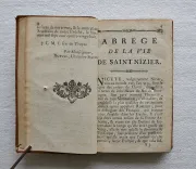 Office propre de Saint Nizier, évêque de Lyon, et patron titulaire d’une paroisse de la ville de Troyes.
Nouvelle édition. - photo