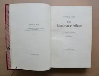 Une ténébreuse affaire. Nouvelle édition illustrée. - photo