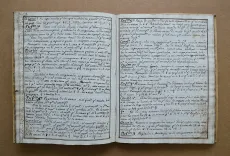 Arithmetica especulativa y practica o tratado primero del curso mathematico.
Dictado en la Real Academia de Barcelona establecida para la instruccion de los militares.
Escrita en la misma por Don Juan Manuel Vernimmen cadete del reximiento de Flandes Infanteria Walona, 1769. - photo