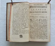 L’office de la Semaine Sainte, selon le messel et bréviaire romain ; avec l’ordinaire de la messe & l’explication des cérémonies. - photo