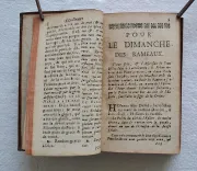 L’office de la Semaine Sainte, selon le messel et bréviaire romain ; avec l’ordinaire de la messe & l’explication des cérémonies. - photo