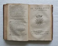 « Bertaut s’est fait un chemin particulier entre Ronsard et Desportes. Il a plus de clarté que le premier, plus de force que le second et plus d’esprit et de politesse que les deux ensemble » (Madeleine Scudéry).
Les œuvres poétiques de Mr. Bertaut, Evêque de Sées, Abbé d’Aunay, premier Aumosnier de la Reine.
Dernière édition, augmentée de plus de moitié outre les précédentes impressions. - photo
