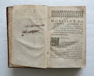 « Bertaut s’est fait un chemin particulier entre Ronsard et Desportes. Il a plus de clarté que le premier, plus de force que le second et plus d’esprit et de politesse que les deux ensemble » (Madeleine Scudéry).
Les œuvres poétiques de Mr. Bertaut, Evêque de Sées, Abbé d’Aunay, premier Aumosnier de la Reine.
Dernière édition, augmentée de plus de moitié outre les précédentes impressions. - photo