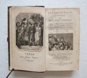 Encyclopédie comique ou recueil anglois de gaietés, de plaisanteries, de traits d’esprit, de bons mots, d’anecdotes, de portraits, d’originalités, d’aventures, de naïvetés, de balourdises, de calembourgs et de pensées graves et sérieuses.
Version libre de l’anglois par T.P. Bertin, traducteur en prose des Satires d’Young, ornée de figures et d’une planche gravée en sténographie. - photo