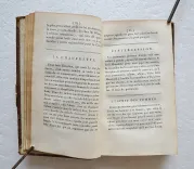Encyclopédie comique ou recueil anglois de gaietés, de plaisanteries, de traits d’esprit, de bons mots, d’anecdotes, de portraits, d’originalités, d’aventures, de naïvetés, de balourdises, de calembourgs et de pensées graves et sérieuses.
Version libre de l’anglois par T.P. Bertin, traducteur en prose des Satires d’Young, ornée de figures et d’une planche gravée en sténographie. - photo