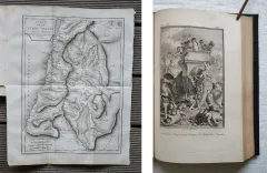 « L’ensemble formera toujours un bel ouvrage, le premier livre à la tête du catalogue d’une collection de livres à figures du XVIIIe siècle » (R. Portalis, Les Dessinateurs d’illustrations au dix-huitième siècle, Paris, 1877, p. 373).
La Sainte Bible, contenant l’Ancien et le Nouveau Testament, traduite en François sur la Vulgate, par M. Le Maistre de Saci.
Nouvelle édition, ornée de 300 figures, gravées d’après les dessins de M. Marillier. - photo