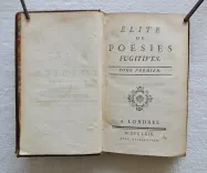 Élite de poësies fugitives. - photo