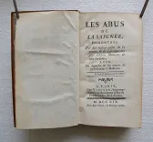 Les abus de la saignée, démontrés par des raisons prises de la nature, & de la pratique des plus célèbres médecins de tous les tems, avec un appendix sur les moyens de perfectionner la Médecine. - photo