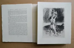 La leçon d’amour dans un parc. - photo