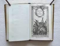 Calendario manual y guia de forasteros en Madrid para el año de 1827 + Estado militar de España. - photo