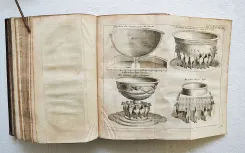 Sainte Bible en latin et en François, avec des notes littérales, critiques et historiques, des préfaces et des dissertations (…).
Tirées du commentaire de Dom Augustin Calmet, Abbé de Senones, de M. l’Abbé De Vence, & des auteurs les plus célèbres ; pour faciliter l’intelligence de l’Écriture Sainte.
Ouvrage enrichi de cartes géographiques & de figures.
Troisième édition, revue, corrigée & augmentée de diverses notes & dissertations nouvelles. - photo