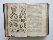 Sainte Bible en latin et en François, avec des notes littérales, critiques et historiques, des préfaces et des dissertations (…).
Tirées du commentaire de Dom Augustin Calmet, Abbé de Senones, de M. l’Abbé De Vence, & des auteurs les plus célèbres ; pour faciliter l’intelligence de l’Écriture Sainte.
Ouvrage enrichi de cartes géographiques & de figures.
Troisième édition, revue, corrigée & augmentée de diverses notes & dissertations nouvelles. - photo