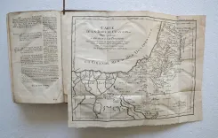 Sainte Bible en latin et en François, avec des notes littérales, critiques et historiques, des préfaces et des dissertations (…).
Tirées du commentaire de Dom Augustin Calmet, Abbé de Senones, de M. l’Abbé De Vence, & des auteurs les plus célèbres ; pour faciliter l’intelligence de l’Écriture Sainte.
Ouvrage enrichi de cartes géographiques & de figures.
Troisième édition, revue, corrigée & augmentée de diverses notes & dissertations nouvelles. - photo