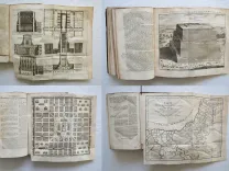 Sainte Bible en latin et en François, avec des notes littérales, critiques et historiques, des préfaces et des dissertations (…).
Tirées du commentaire de Dom Augustin Calmet, Abbé de Senones, de M. l’Abbé De Vence, & des auteurs les plus célèbres ; pour faciliter l’intelligence de l’Écriture Sainte.
Ouvrage enrichi de cartes géographiques & de figures.
Troisième édition, revue, corrigée & augmentée de diverses notes & dissertations nouvelles. - photo